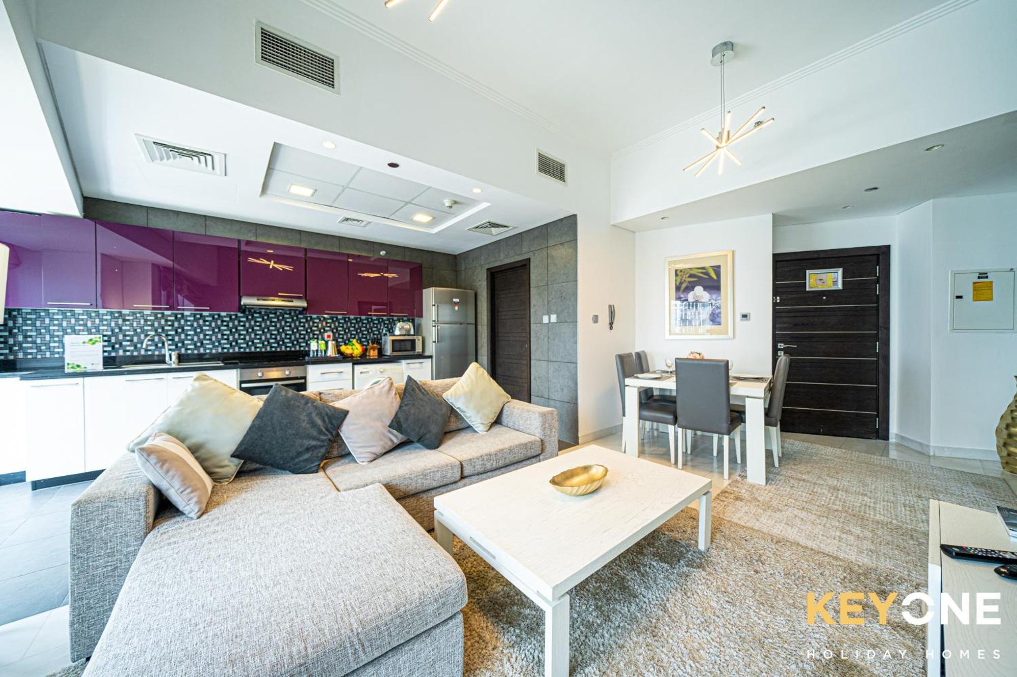 Lavish One Bedroom With Amazing Sun Deck & Pool Dubái Exterior foto